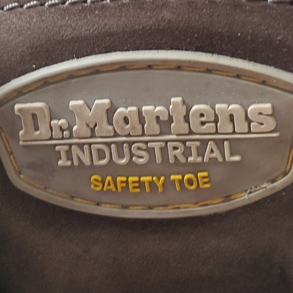 Doc Martens Steel Toe Size 9 Grey - Picture 3 of 8